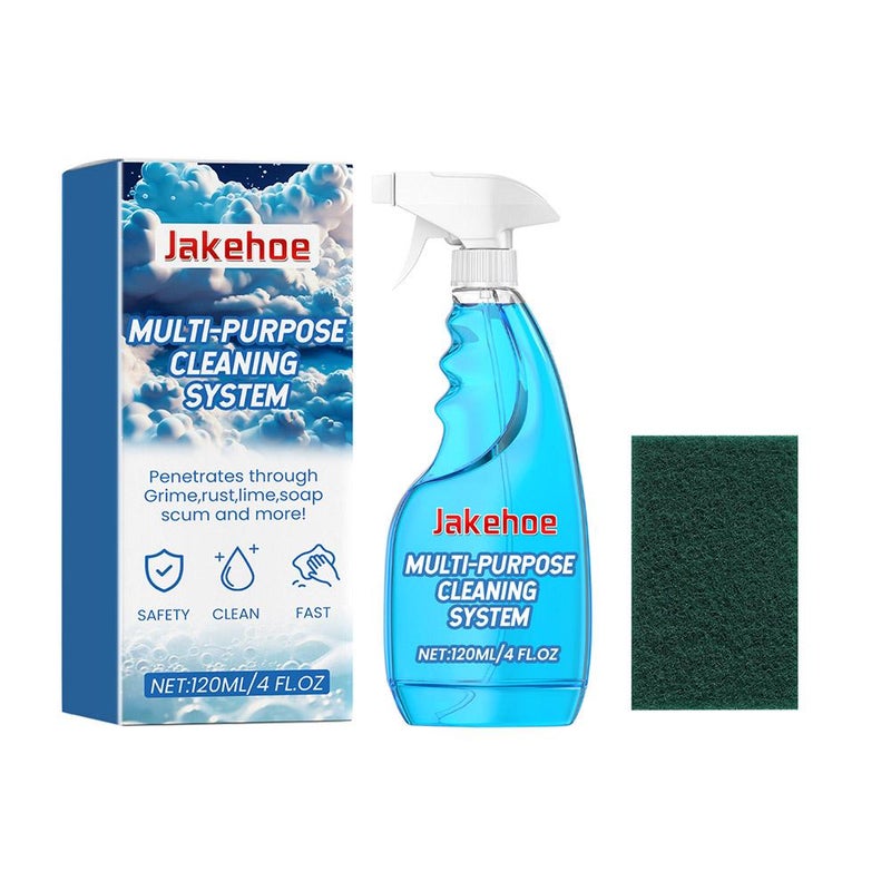 Multi-purpose foam cleaner, gentle on kitchen stovetops and cookware, multi-surface foam cleaner